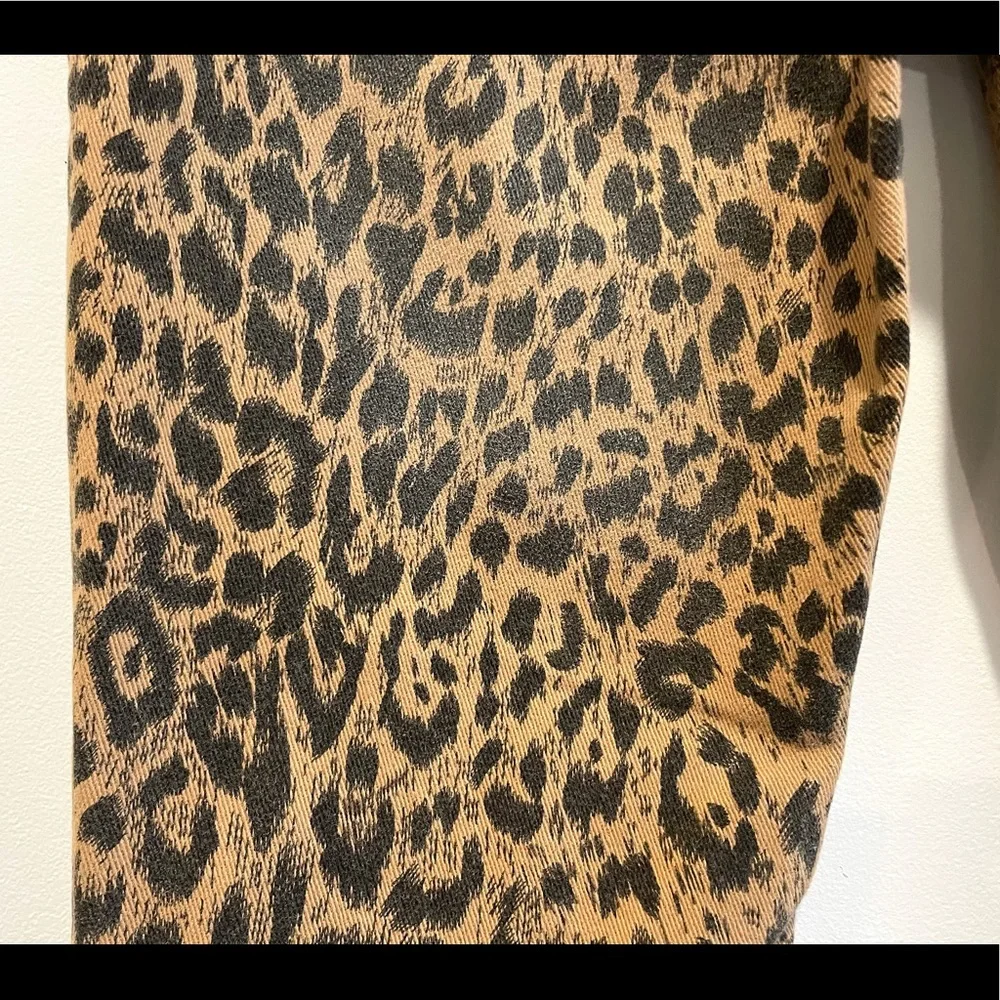 Vanilla Star Cheetah Print Skinny Jeans Size 1